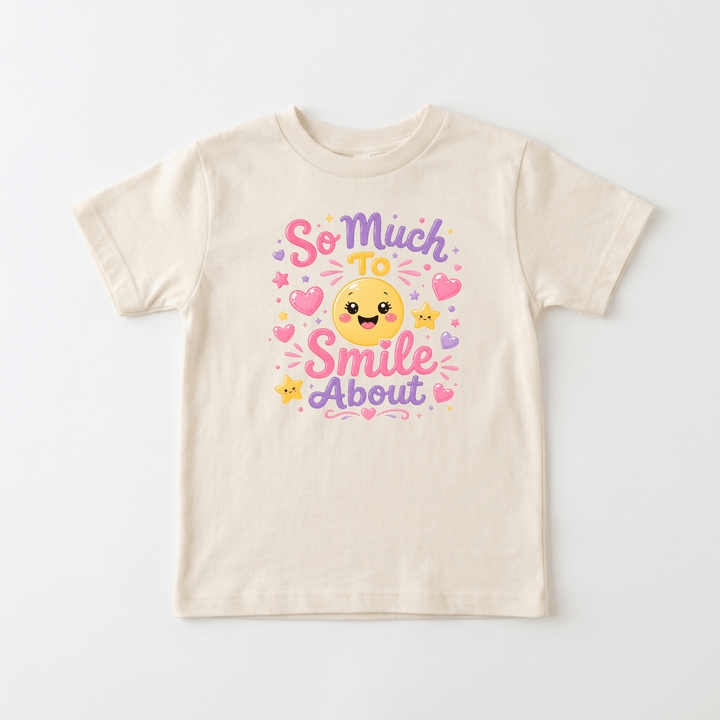 So Much To Smile About Sunshine Toddler Tee | Cute Toddler Gift - Okum Tees