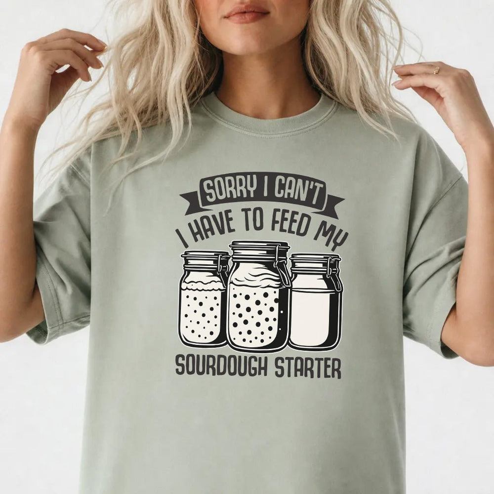 Sourdough Starter Excuse Women's Graphic Tee - Okum Tees