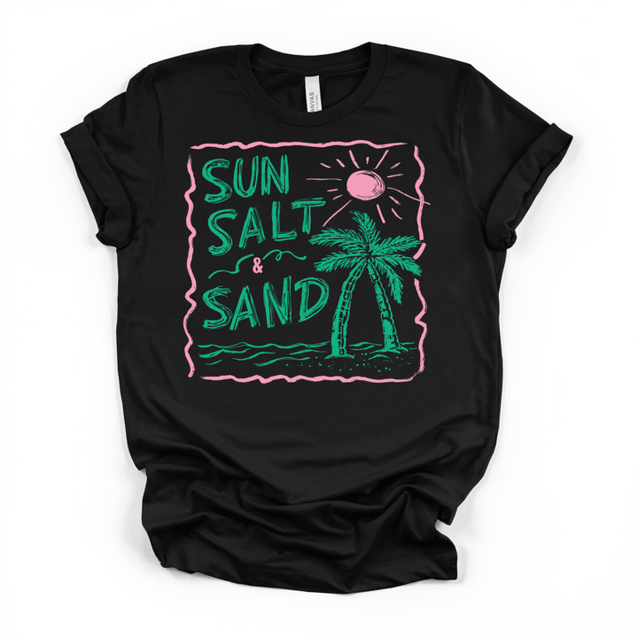 Sun Salt and Sand Beach Tee - Okum Tees