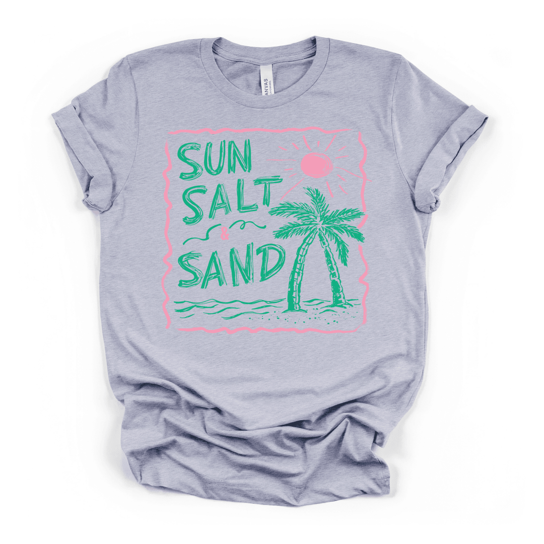 Sun Salt and Sand Beach Tee - Okum Tees