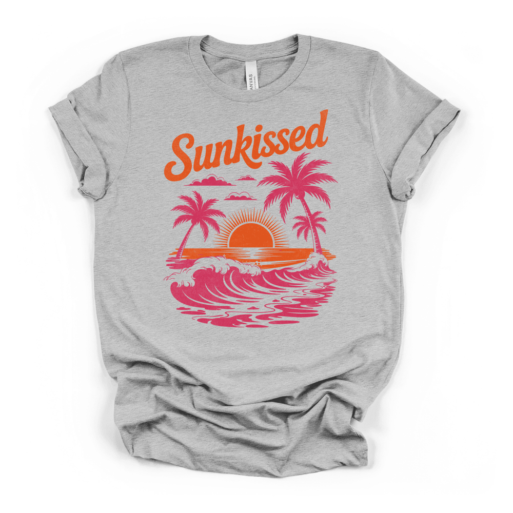 Sunkissed Retro Beach Shirt - Okum Tees