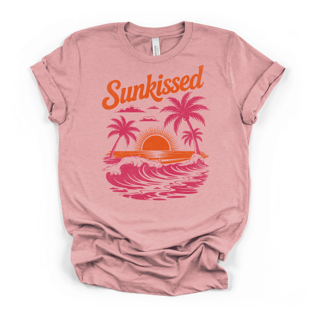 Sunkissed Retro Beach Shirt - Okum Tees