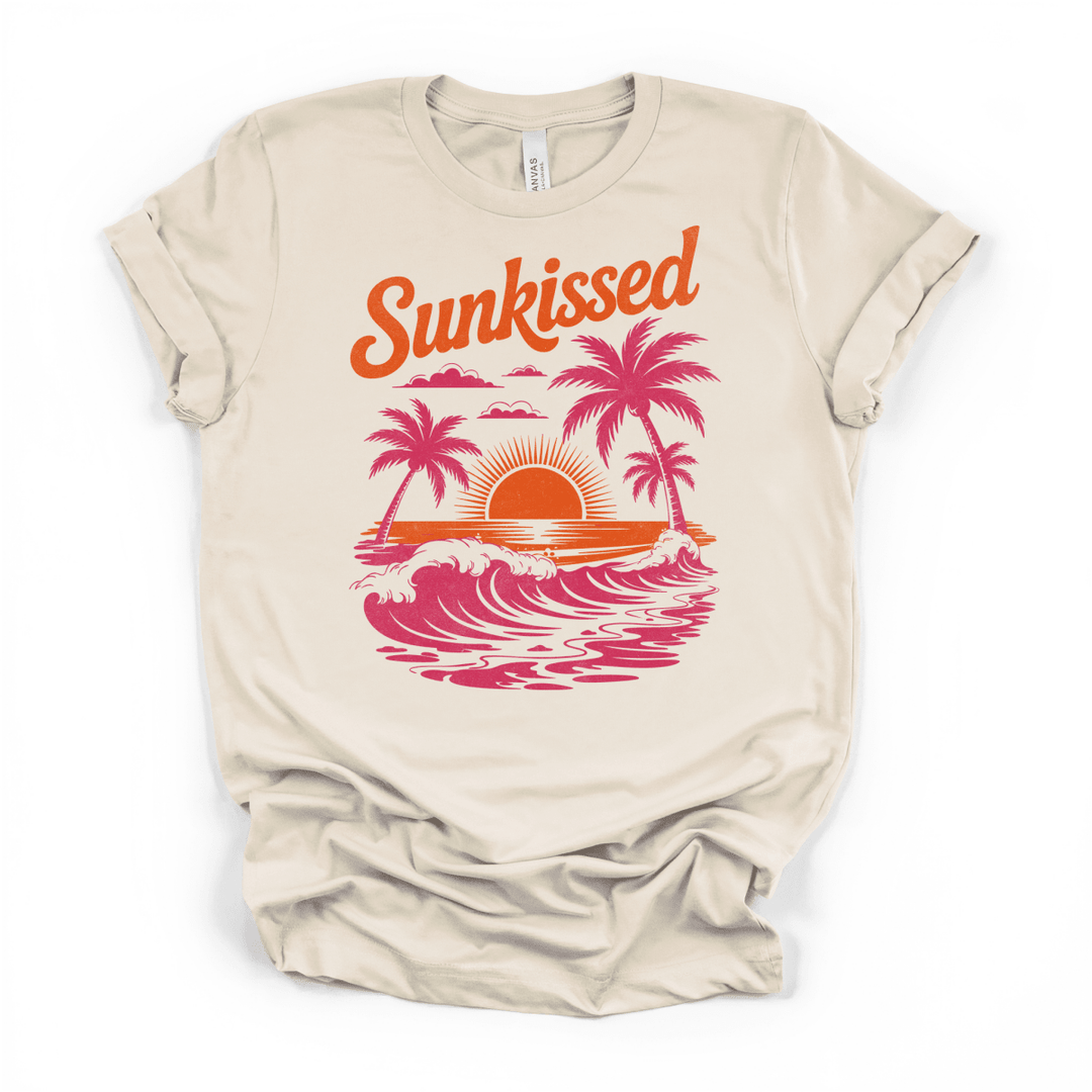 Sunkissed Retro Beach Shirt - Okum Tees