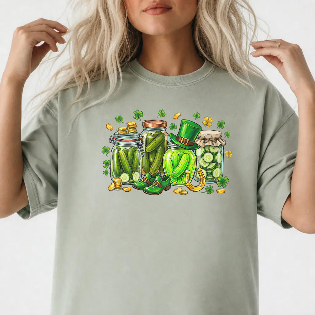 Woman wearing a bay St. Patrick&