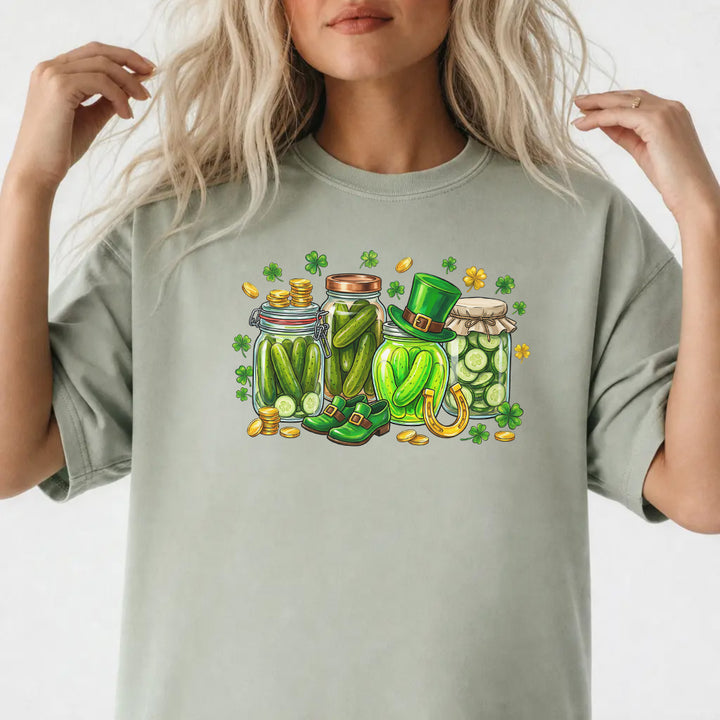 Woman wearing a bay St. Patrick&