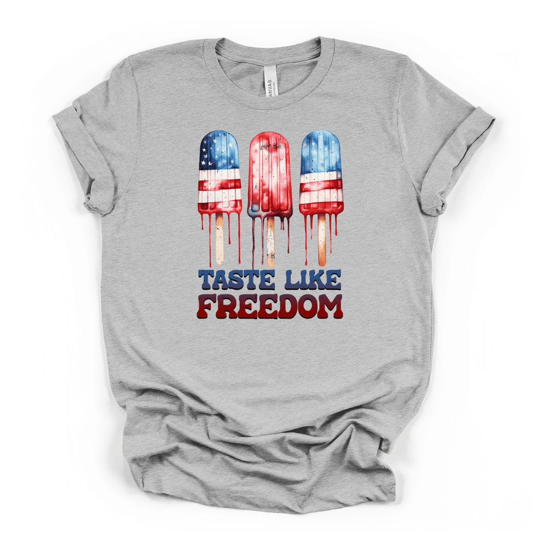 Taste Like Freedom Popsicle Shirt - Okum Tees
