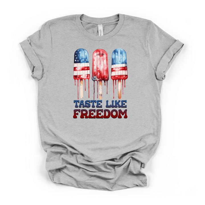 Taste Like Freedom Popsicle Shirt - Okum Tees