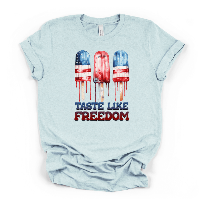 Taste Like Freedom Popsicle Shirt - Okum Tees