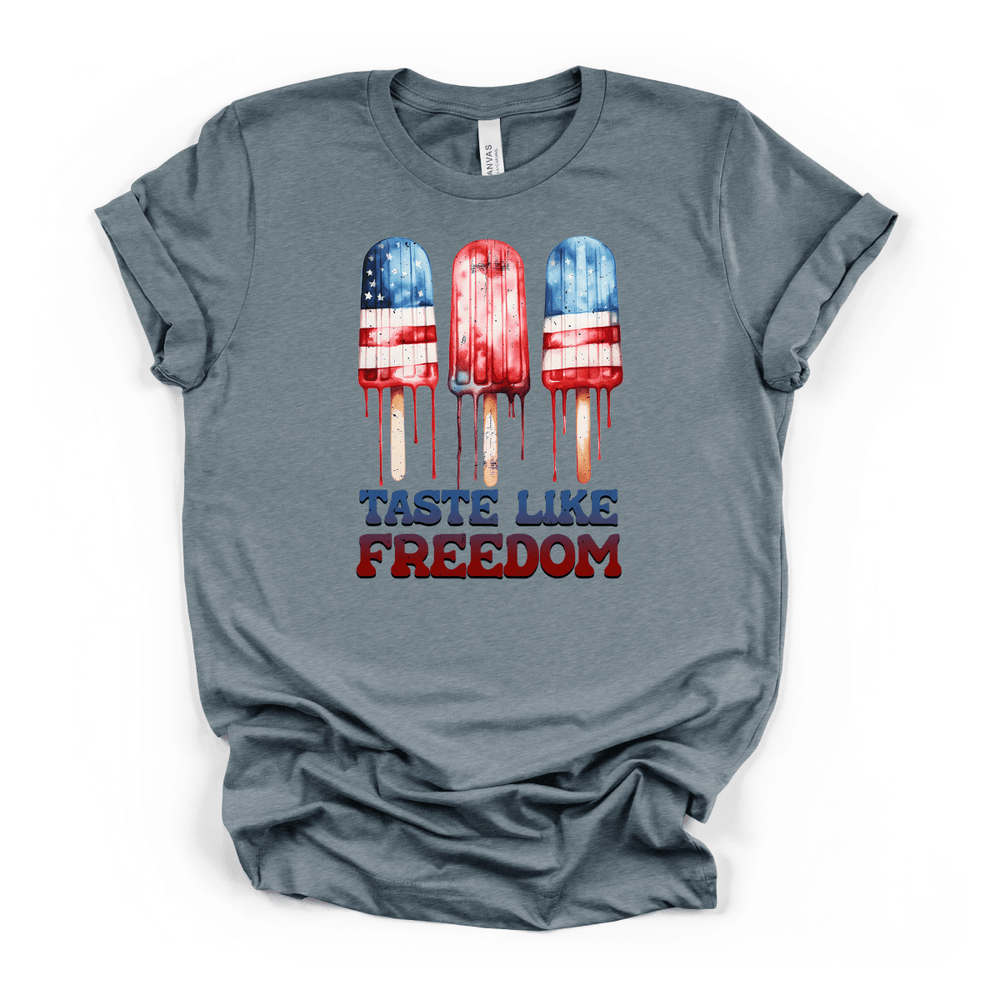 Taste Like Freedom Popsicle Shirt - Okum Tees