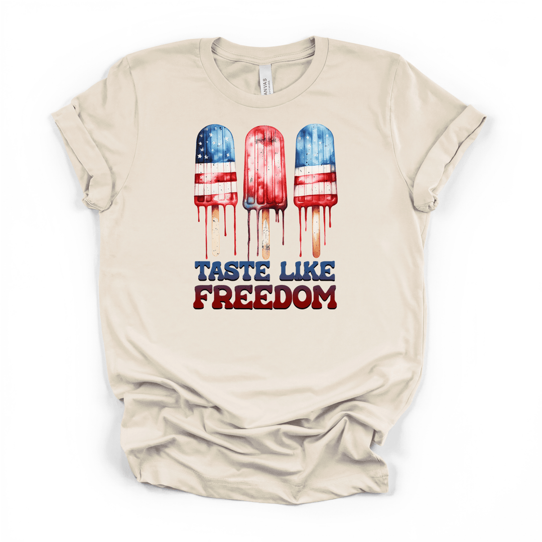 Taste Like Freedom Popsicle Shirt - Okum Tees