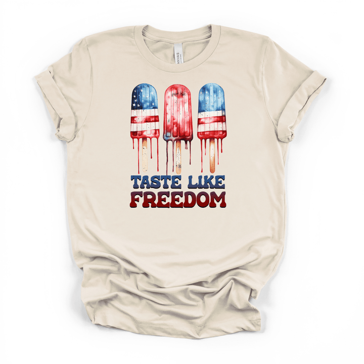 Taste Like Freedom Popsicle Shirt - Okum Tees