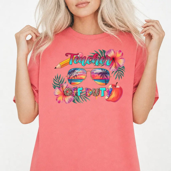 Teacher Off Duty Shirt - Okum Tees