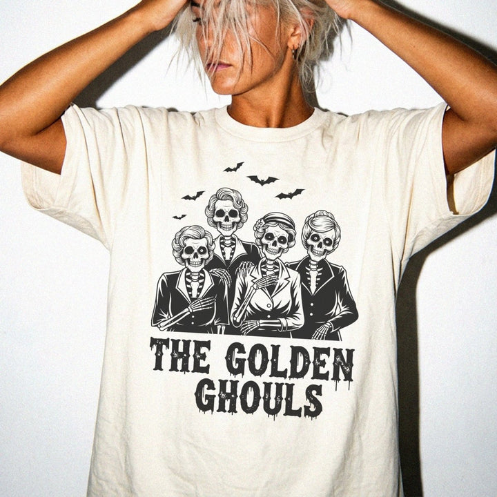 The Golden Ghouls Halloween Shirt - Okum Tees