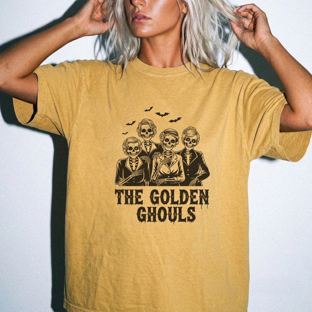 The Golden Ghouls Halloween Shirt - Okum Tees