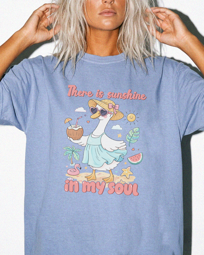 There Is Sunshine in My Soul Duck Shirt