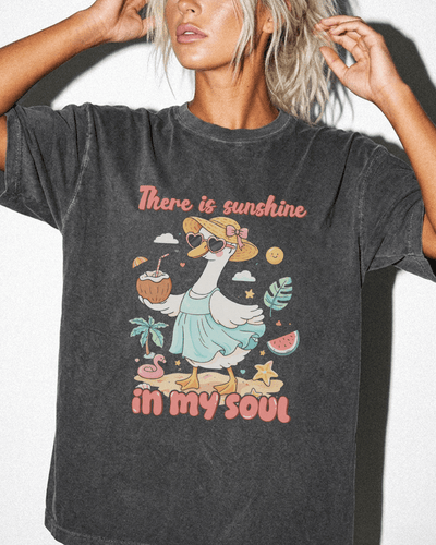 There Is Sunshine in My Soul Duck Shirt