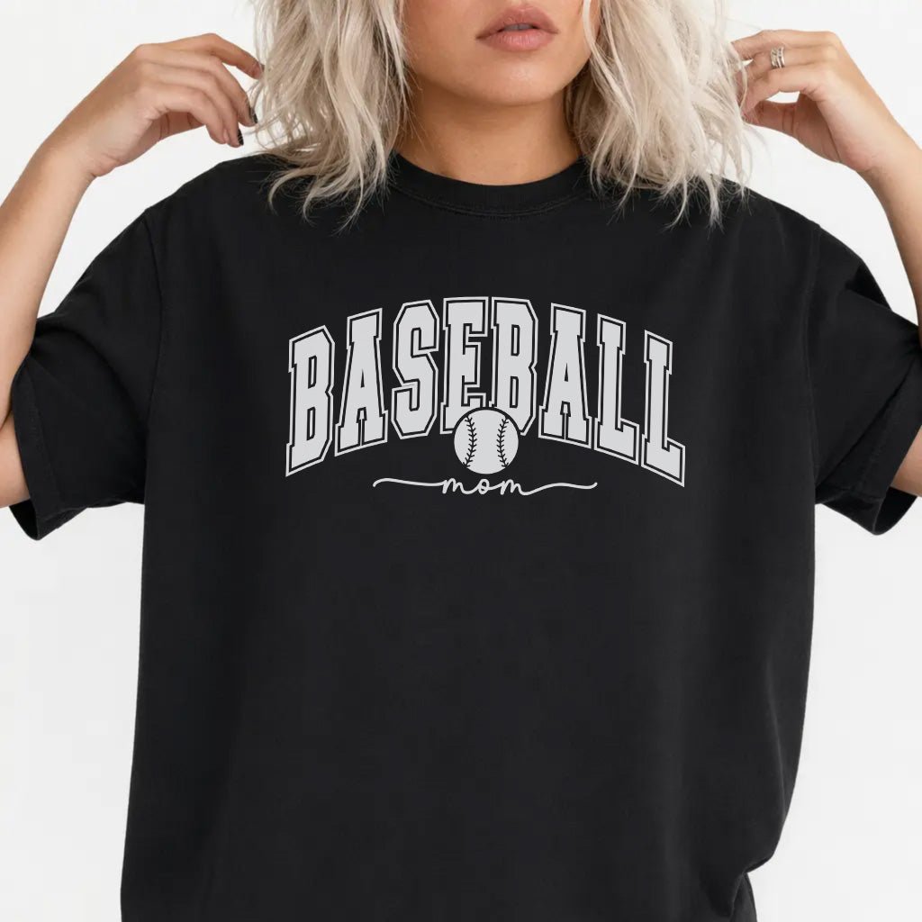 Varsity Baseball Mom Shirt - Okum Tees