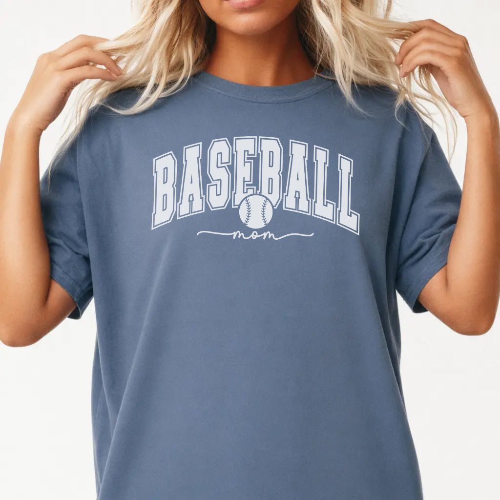 Varsity Baseball Mom Shirt - Okum Tees