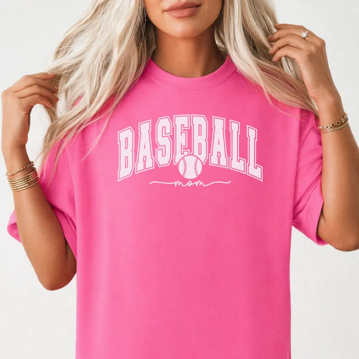 Varsity Baseball Mom Shirt - Okum Tees
