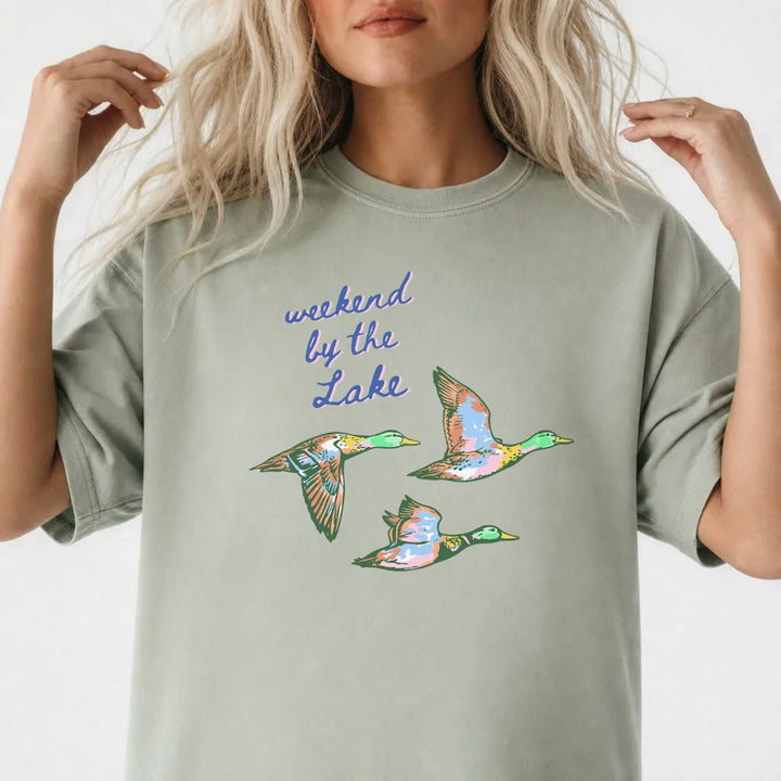 Weekend by the Lake Duck Shirt - Okum Tees