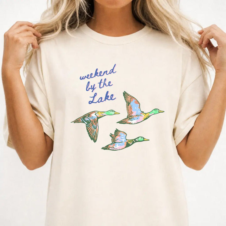 Weekend by the Lake Duck Shirt - Okum Tees