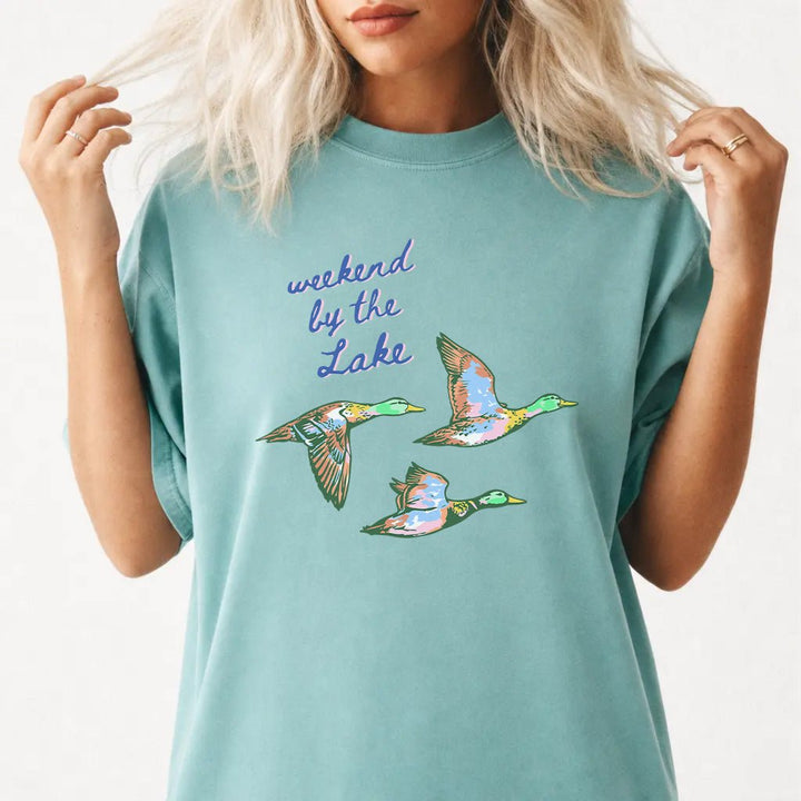 Weekend by the Lake Duck Shirt - Okum Tees