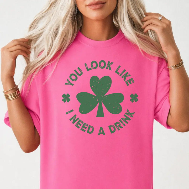 You Look Like I Need a Drink Shirt - Okum Tees